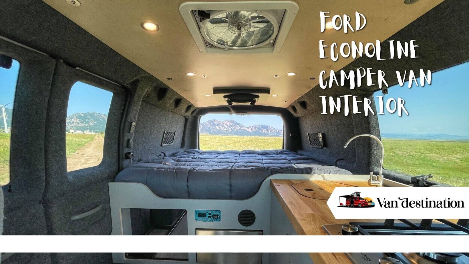 Ford Econoline Camper Van Interior