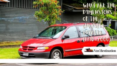 What are the Dimensions of the Chrysler Voyager (1996-2000)